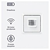 KlikAanKlikUit Draadloze bewegingsensor (Wit, Reikwijdte detectiebereik: 30 m, Detectiehoek: 60 °) | BAUHAUS