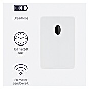 Draadloze schemerschakelaar (Passend bij: Smart Bridge / Internet Control Station ICS-2000, Start-line ontvangers, l x b x h: 2,7 x 5,9 x 8,8 mm, Wit) | BAUHAUS