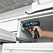 Bosch Professional Akku-Bohrschrauber GSR 12V-15 (12 V, Li-Ionen, Ohne Akku, Leerlaufdrehzahl: 0 U/min - 1.300 U/min)