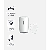 Draadloze deurbelset (Passend bij: Smart Bridge/Internet Control Station ICS-2000, Start-line ontvangers, Start-line zenders, Reikwijdte: 30 m) | BAUHAUS