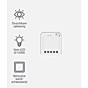 Draadloze stroomschakelaar (Passend bij: Smart Bridge / Internet Control Station ICS-2000, Start-line zenders, l x b x h: 1,5 x 4 x 4,5 cm) | BAUHAUS