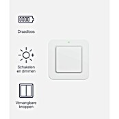 Draadloze wandschakelaar (Passend bij: Smart Bridge/Internet Control Station ICS-2000, Start-line ontvangers) | BAUHAUS