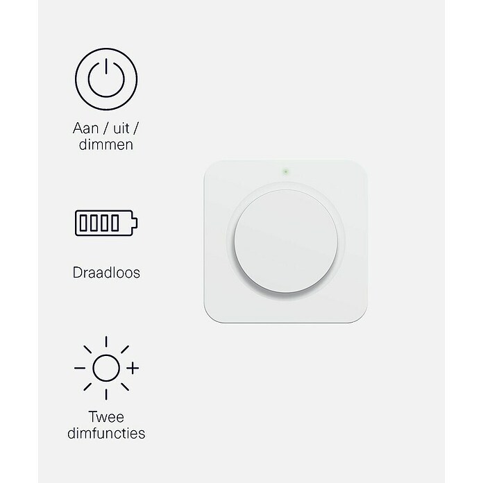KlikAanKlikUit Dimmer (Passend bij: Smart Bridge/Internet Control Station ICS-2000, Start-line ontvangers) | BAUHAUS