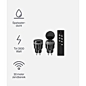 KlikAanKlikUit Draadloze wandschakelaar Set (Passend bij: Smart Bridge/Internet Control Station ICS-2000, Start-line ontvangers, Start-line zenders, IP44) | BAUHAUS