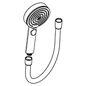 Hansgrohe Handbrause Pulsify S 105 3jet Activation EcoSmart (Anzahl Funktionen: 3 Stk., Durchmesser: 10,5 cm, Schwarz) | BAUHAUS