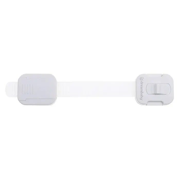 Dreambaby Multifunktionsverschluss - Kleben, 2 Stk. - Dreambaby Multifunktionsverschluss für Schränke, Schubladen oder Toiletten. Einfache Installation ohne Werkzeug. Kindersicherung für Zuhause.