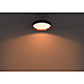Philips Plafón LED redondo Hanno SceneSwitch (24 W, Ø x Al: 38,4 x 7 cm, Negro/Oro, Blanco cálido) | BAUHAUS
