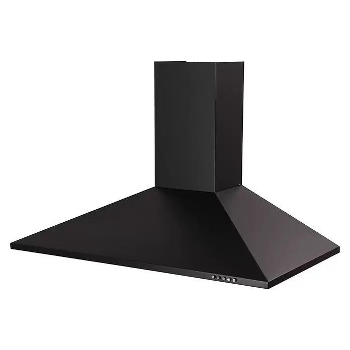 Respekta Kaminhaube KarenaBreite: 90 cm, Max. Gebläseleistung Abluftbetrieb: 326,3 m³/h, Schwarz