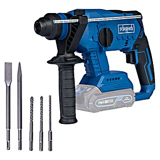 Scheppach IXES 20V Akku-Bohrhammer BC-RHD230-X (20 V, 2,2 J, Bohrfutter/Werkzeugaufnahme Elektromaschine: SDS-Plus-Aufnahme, Max. Schlagzahl: 5.500 /min)
