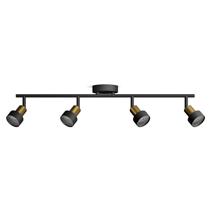 Philips Regleta Conduit (5 W, Negro, GU10) | BAUHAUS