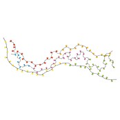 WiZ Guirnalda LED inteligente WiFi (Para interior, 20 m, Color de luz: Multicolor, 160 ud.) | BAUHAUS