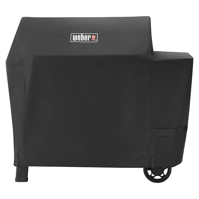 Weber Grill-Schutzhülle - Passend für: Weber Searwood XL, 100% Polyester - Schwarze Weber Grill Abdeckung schützt den Grill vor Witterungseinflüssen und hält ihn sauber. Strapazierfähiges Material für langanhaltenden Schutz.