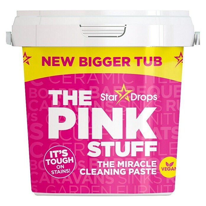 Star Drops The Pink Stuff Reinigungsmittel The Miracle Cleaning Paste (850 g, Dose) | BAUHAUS