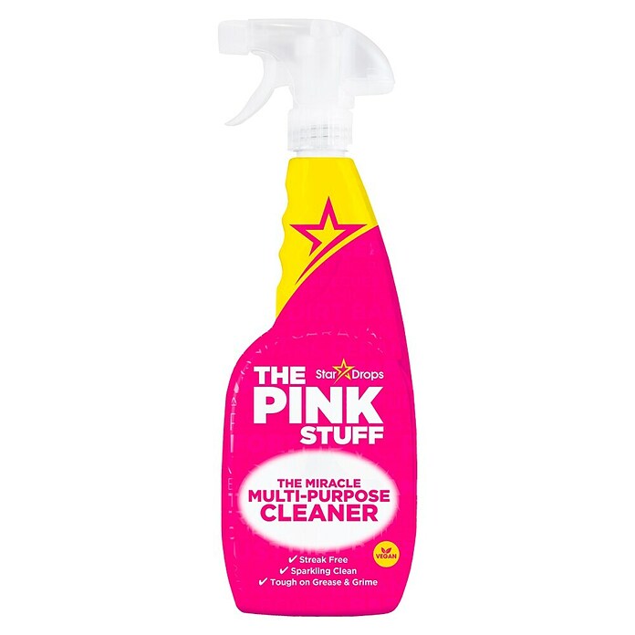 Star Drops The Pink Stuff Reinigungsmittel The Miracle Multi-Purpose Cleaner (750 ml, Flasche mit Sprühkopf) | BAUHAUS