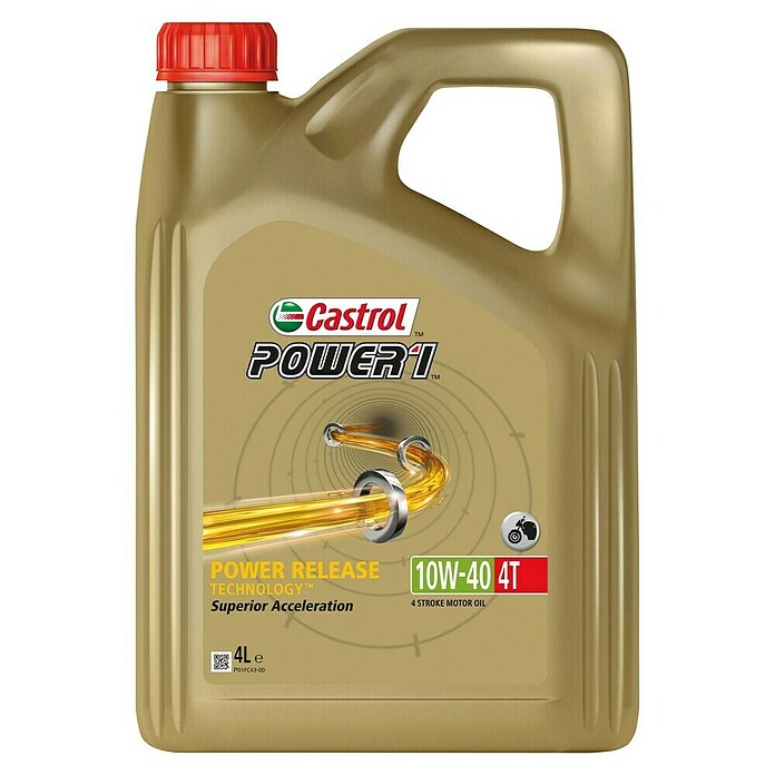 POWER 1 4T 10W-40   4 l                 CASTROL