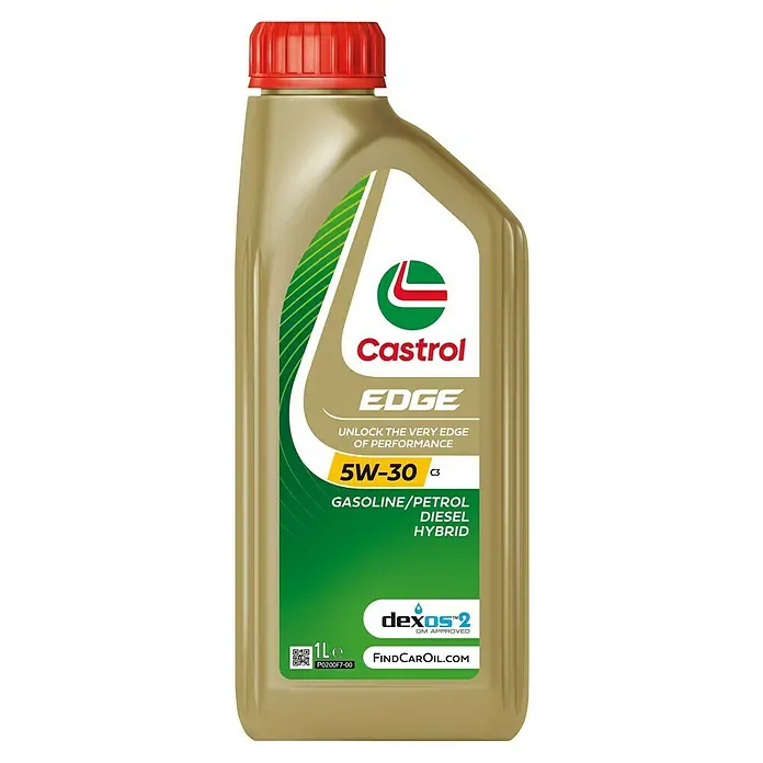 Castrol Edge Motoröl - 5W-30, C3, 1 l - Castrol EDGE 5W-30 C3 Motoröl in einer 1-Liter-Flasche, geeignet für Benzin-, Diesel- und Hybridmotoren, für optimale Leistung und Motorschutz.
