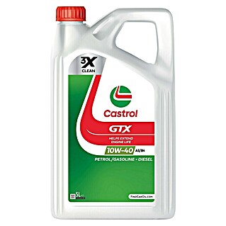 Castrol GTX Mehrbereichsöl Ultraclean (5 l, 10W-40)