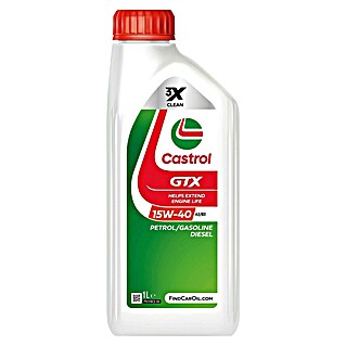 Castrol Mehrbereichsöl GTX (15W-40, A3/B3, 1 000 ml)