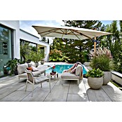 Sunfun Ampelschirm Capri (Beige, Bespannungsmaß (L x B): 300 x 350 cm) | BAUHAUS