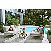 Sunfun Solo Loungesofa Rope (Light-Greige, L x B x H: 167,5 x 86,5 x 66 cm, Aluminium) | BAUHAUS