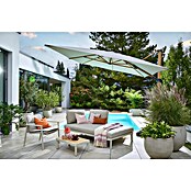 Sunfun Solo Chaise lounge (L x An x Al: 194 x 114,5 x 66 cm, Gris claro, Aluminio) | BAUHAUS