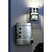 Starlux Huisnummer-buitenlamp Posta (11 W, Roestvrij staal, Energielabel: A++ tot A/A++ tot E)
