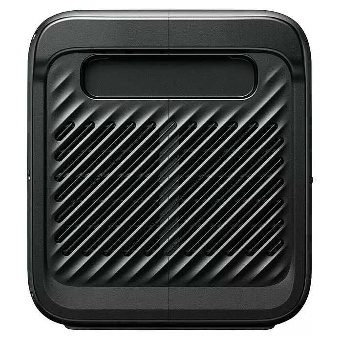 Anker Solix Akku Erweiterungsakku BP2600 -  - Schwarze rechteckige tragbare Powerstation mit strukturiertem Gitter und obenliegendem Griff.
