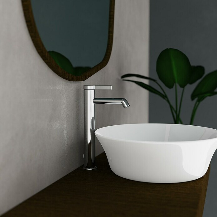 Camargue Waschtischarmatur Signo (Höhe: 30 cm, Chrom, Glänzend) | BAUHAUS