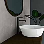 Camargue Waschtischarmatur Signo (Höhe: 30 cm, Schwarz, Matt) | BAUHAUS
