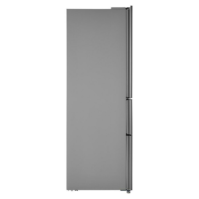 Wolkenstein Kühl-Gefrierkombination FD351.4A NF IX (Nutzinhalt Gesamt: 320 l, 68,5 x 63,5 x 185,5 cm, Inox) | BAUHAUS