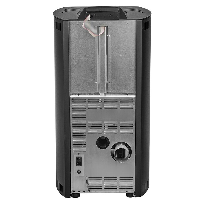 Qlima Pelletkachel Viola 85 S-line (3,2 kW - 8,5 kW, Verwarmingscapaciteit: 97 m³ - 220 m³, Zwart) | BAUHAUS