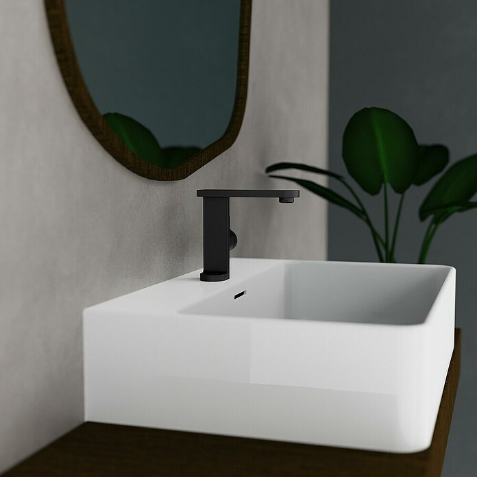 Camargue Wastafelkraan Stilo (Zwart, Mat) | BAUHAUS