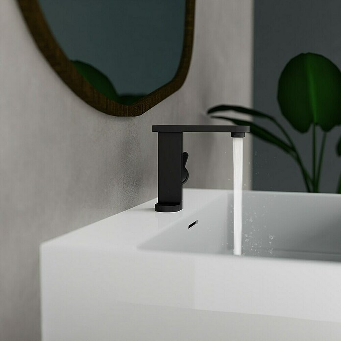Camargue Wastafelkraan Stilo (Zwart, Mat) | BAUHAUS