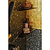 Mosaikfliese Quadrat Crystal Uni XCM 8GO25 (30 x 30 cm, Gold, Glänzend)