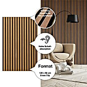 Sonido Akustikpaneel Elements (Oiled Oak, L x B x S: 1 200 x 560 x 18 mm) | BAUHAUS