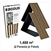 acous Akustikpaneel Compact (Eiche rustikal, L x B x S: 2 440 x 305 x 10,3 mm, 2 Stk.) | BAUHAUS