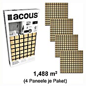 acous Akustikpaneel Blockbuster (Eiche hellbraun, 610 x 610 x 10,3 mm, 4 Stk.) | BAUHAUS