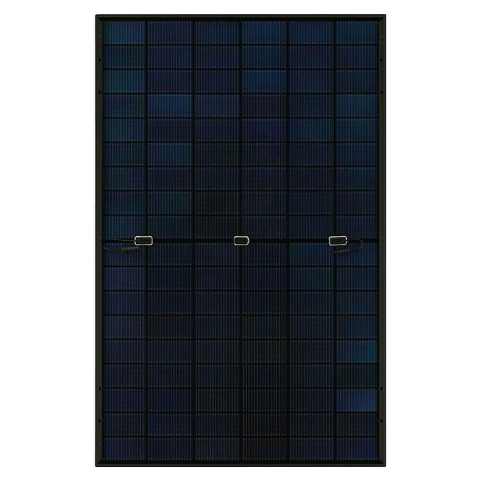 TCL Solarmodul TOPCon Bifazial MR430DH182-54NTB Full Black (Nennleistung: 430 W, L x B x H: 113,4 x 172,2 x 3 cm) | BAUHAUS