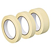 Pack cintas de enmascarar (3 ud., 18 mm x 40 m) | BAUHAUS
