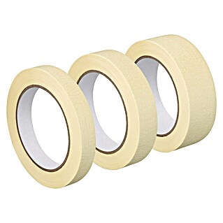 Pack cintas de enmascarar (3 ud., 18 mm x 40 m)