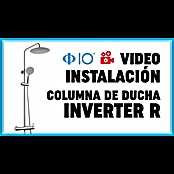 IO Inverter R Sistema de ducha (Grifo monomando, Distancia entre orificios: 15 cm, Número de tipos de chorro: 3 ud., Negro) | BAUHAUS