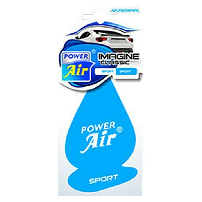 Ambientador de coche Imagine (Sport, Azul, 8 sem.) | BAUHAUS