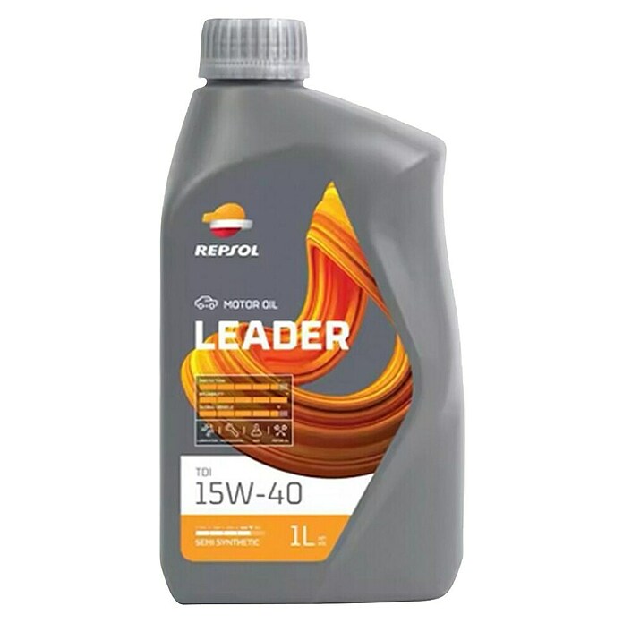 Repsol Aceite para motor Leader TDI (15W-40, 1 l) | BAUHAUS