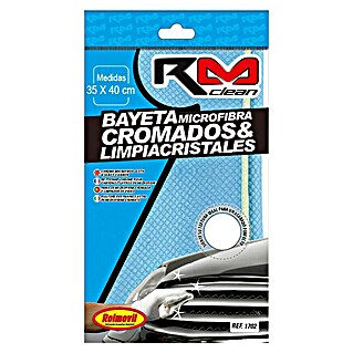 Rolmovil Bayeta de microfibra (35 x 40 cm, Específico para: Cristales y cromados)