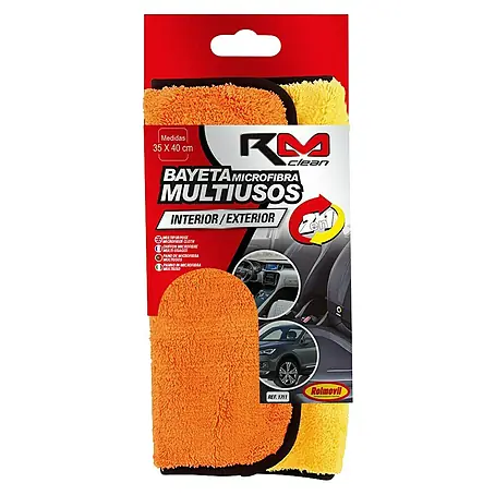 Rolmovil Clean Bayeta de microfibra 2 en 1