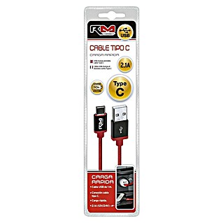 Rolmovil Cable USB (1 m, Conexión USB-C)