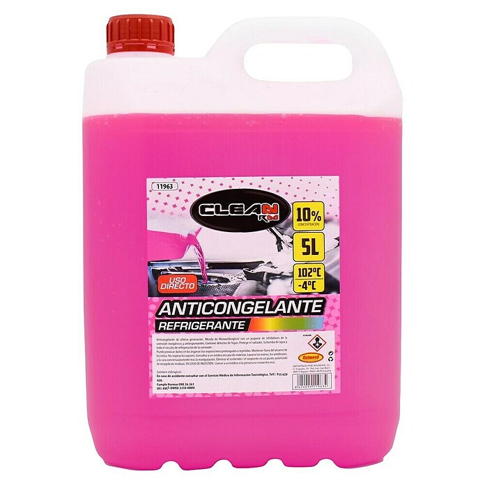 Rolmovil Clean Concentrado anticongelante para motores (Rosa, 5 l) | BAUHAUS