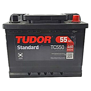 Batería para automóvil TC550 (55 Ah, 12 V, Corriente de carga: 460 A)