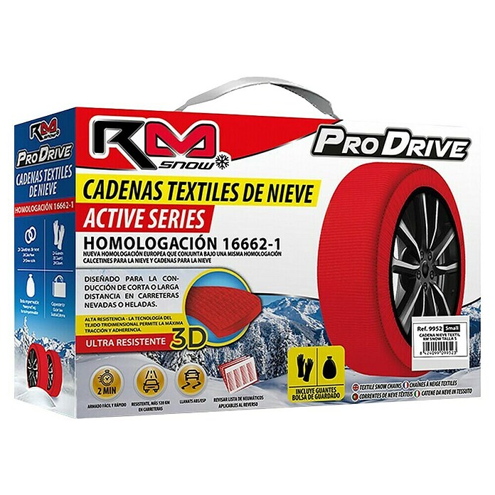 Rolmovil Cadenas antideslizantes (L, Rojo) | BAUHAUS