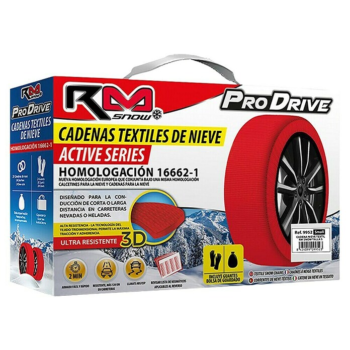 Rolmovil Cadenas antideslizantes (S, Rojo) | BAUHAUS